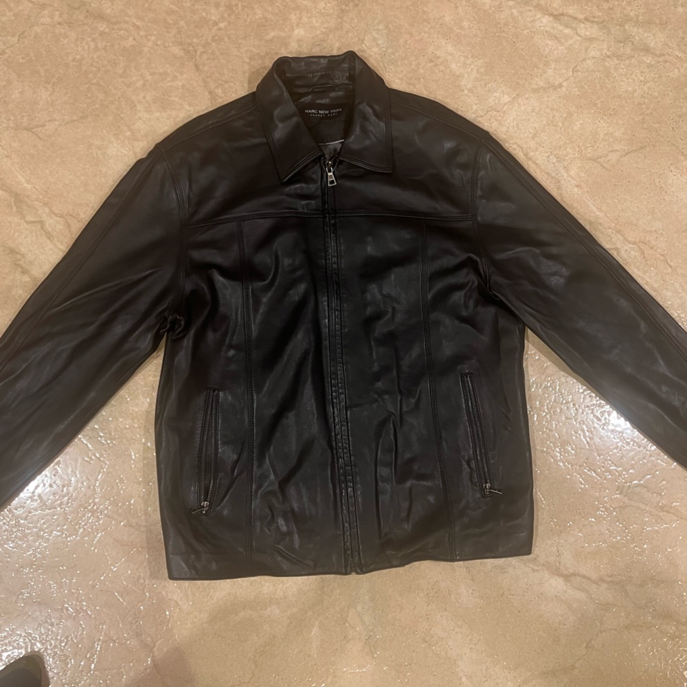 Marc New York , lamb skin leather jacket